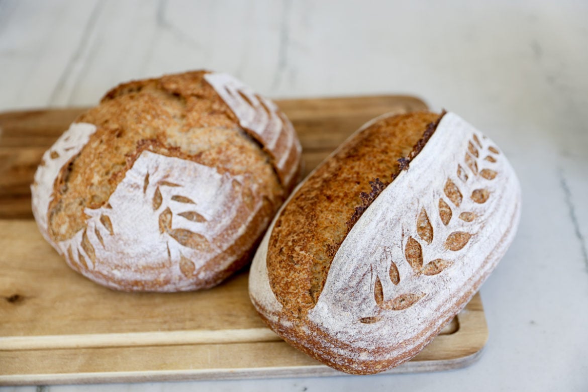 How to Make Whole Wheat Sourdough Bread The Seasonal Homestead