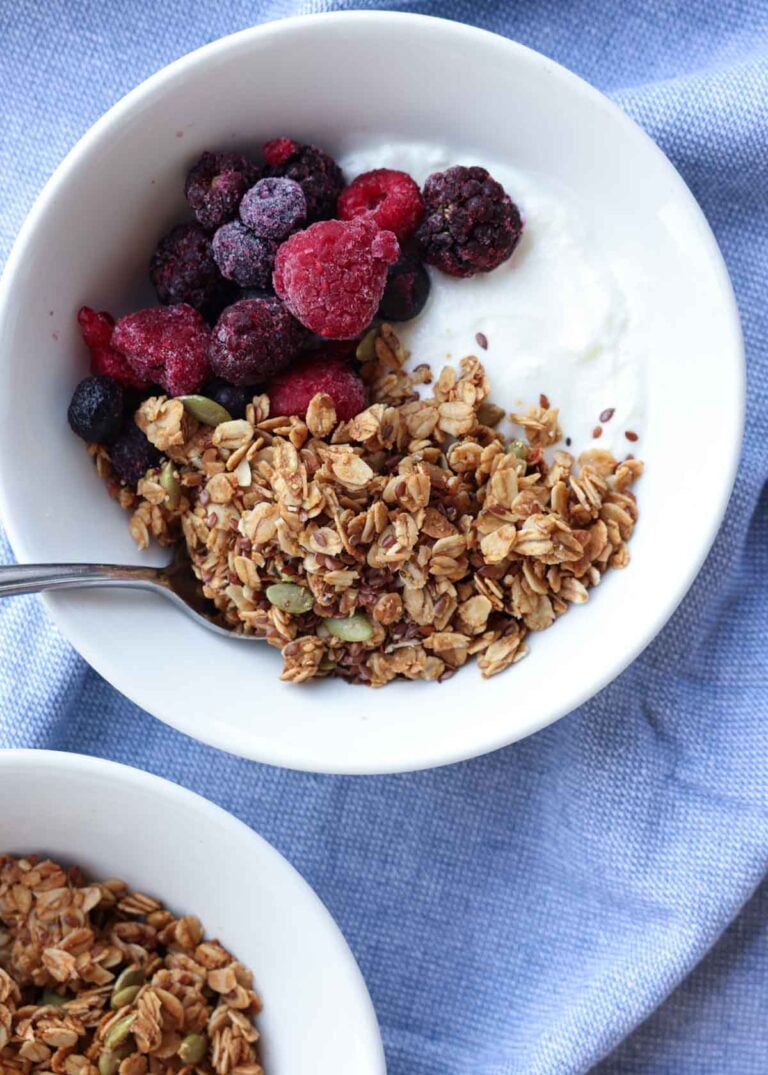Pumpkin And Flax Seed Granola
