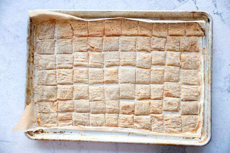 Multigrain Sourdough Discard Crackers